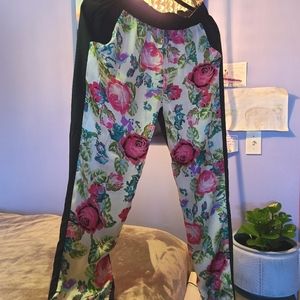 Floral Cuffed Bottoms